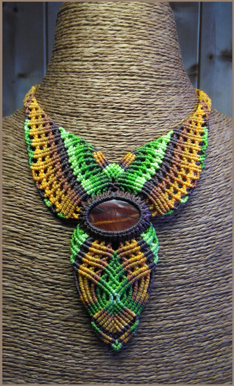 Galerie Colliers Talismans - Oeil de Taureau
