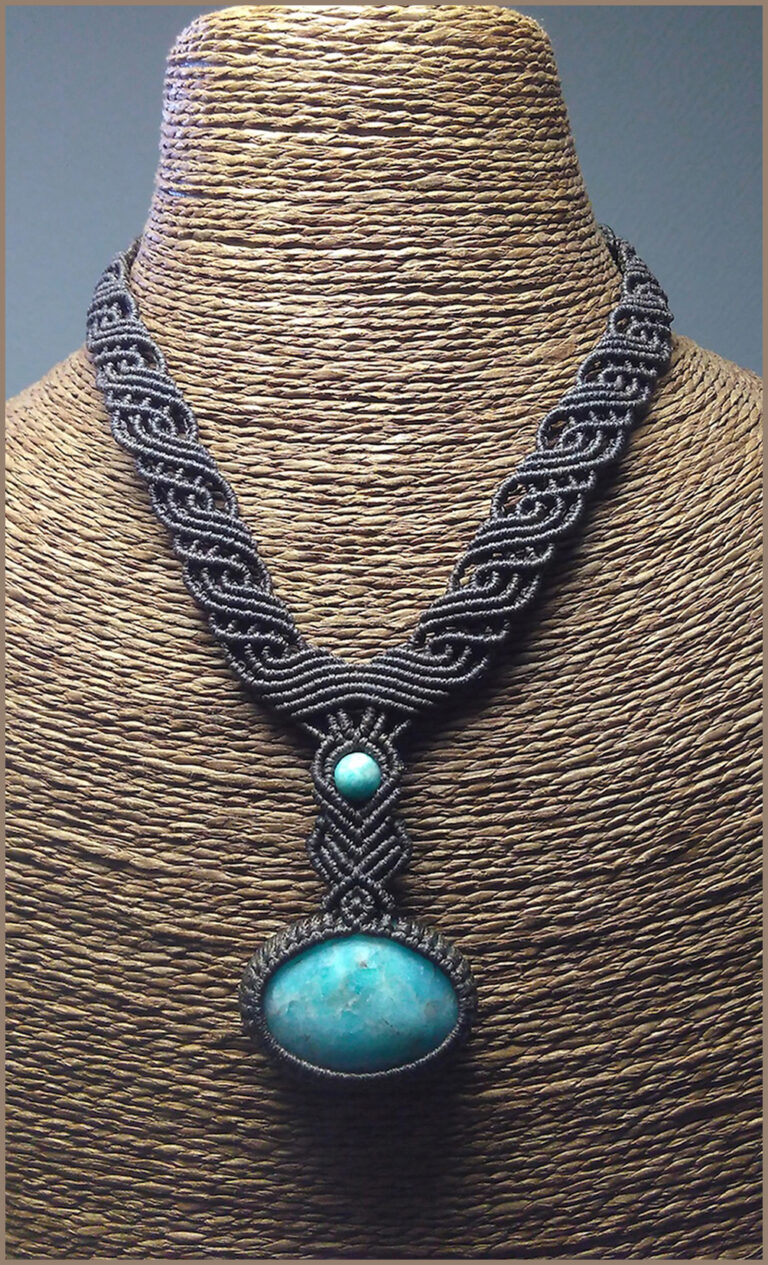 Galerie Colliers Talismans - Amazonite