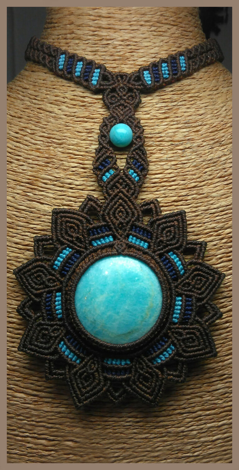 Galerie Colliers Talismans - Amazonite