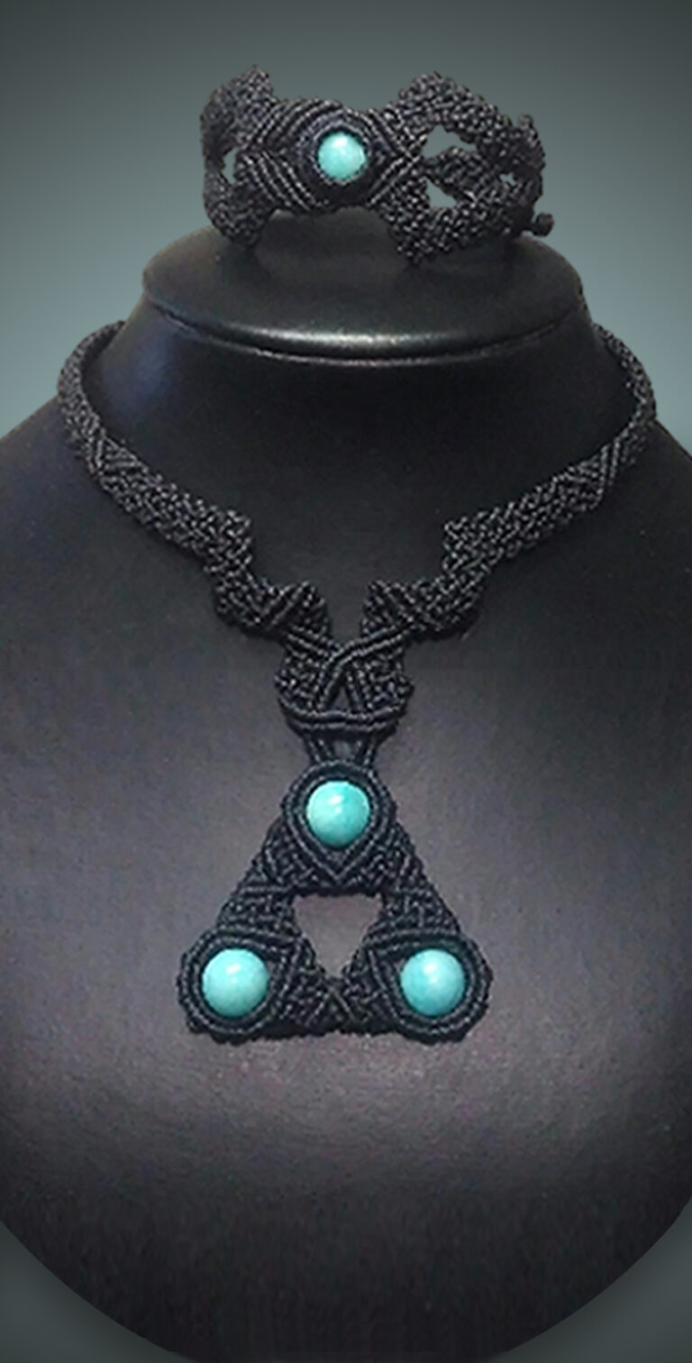 Galerie Colliers Talismans - Amazonite (2)