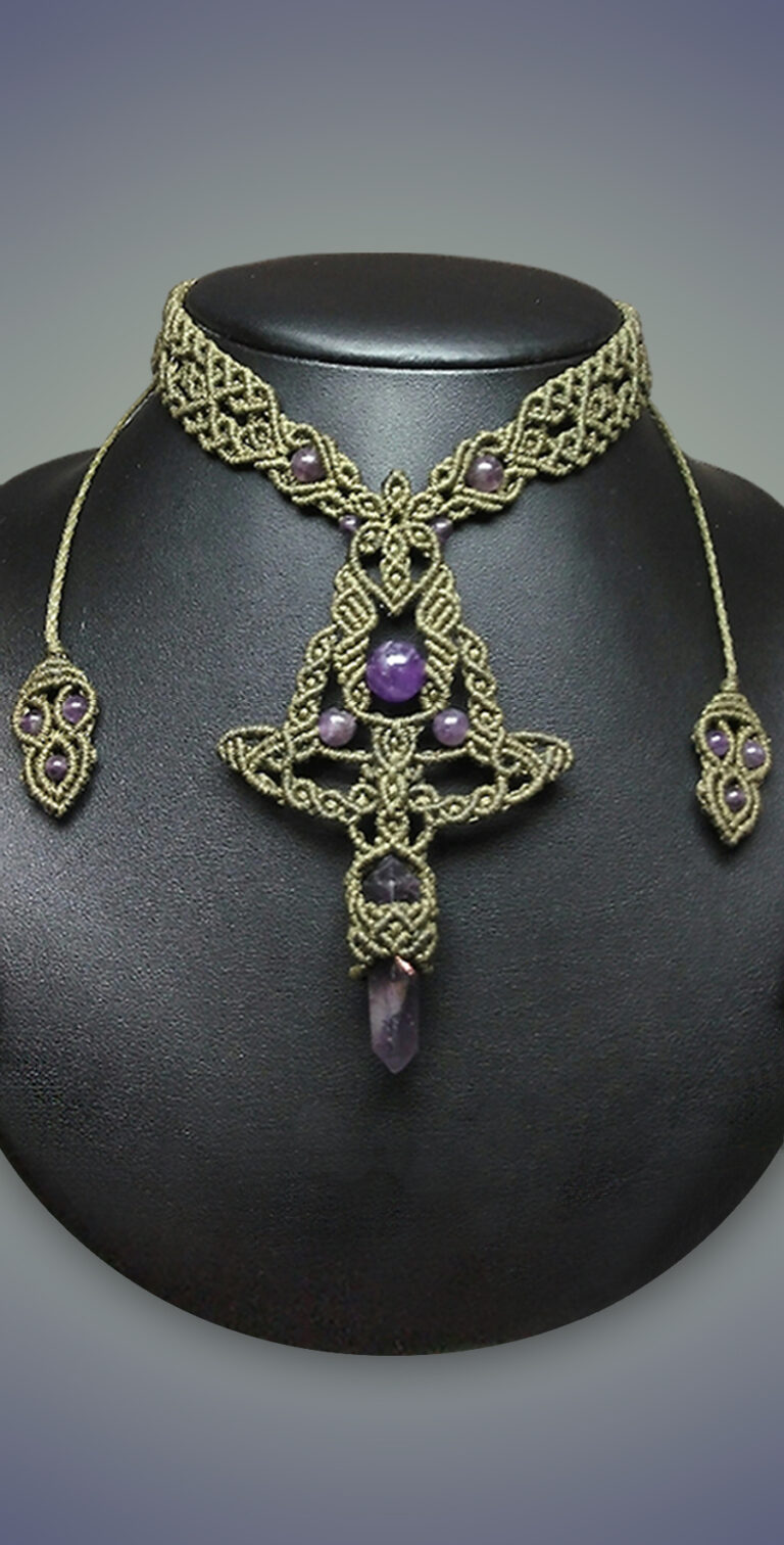 Galerie Colliers Talismans - Améthyste (2)