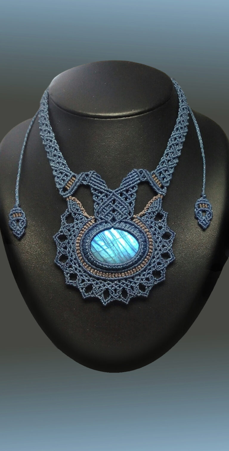 Galerie Colliers Talismans - Labradorite (3)