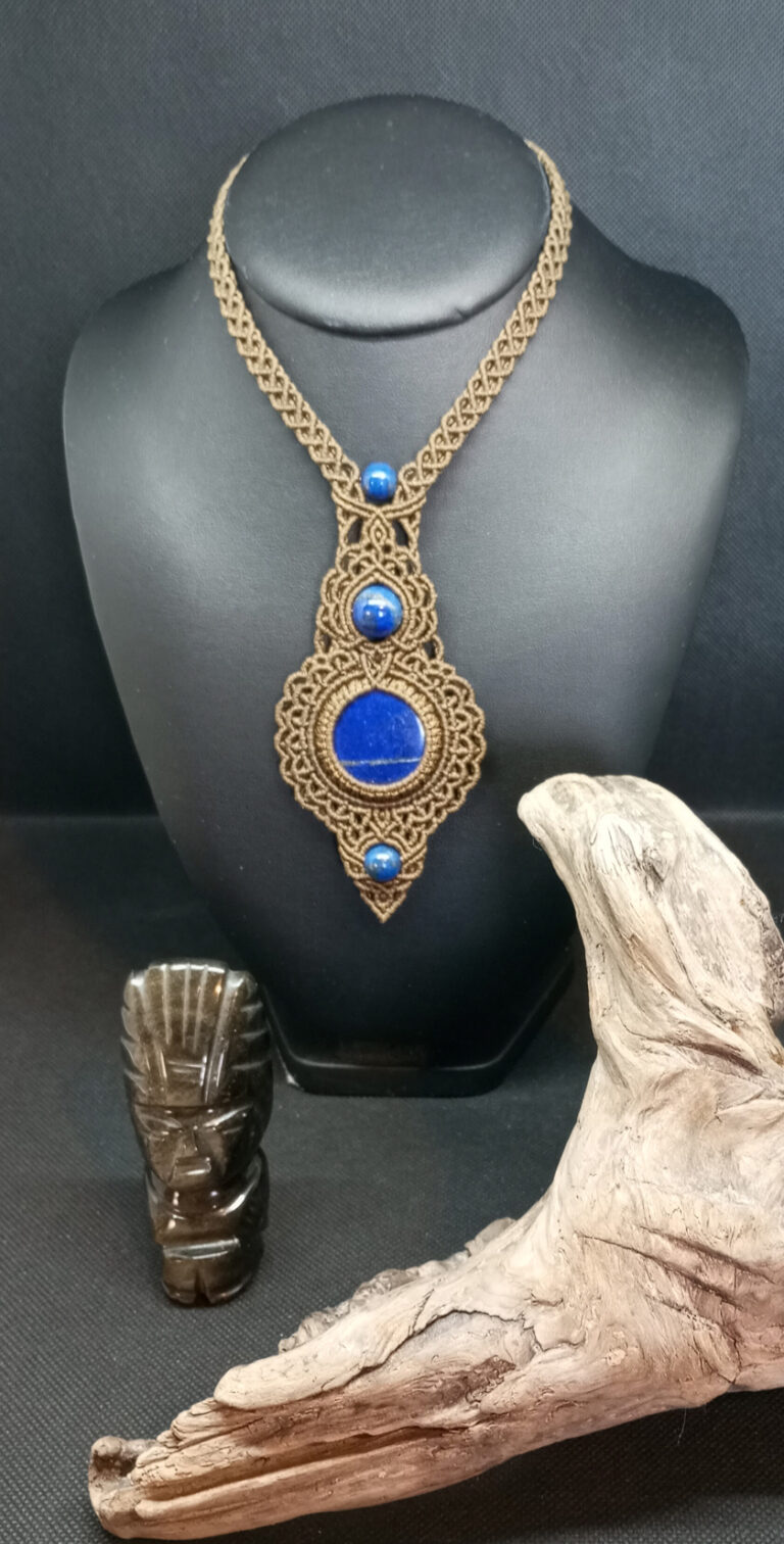 Galerie Colliers Talismans - Lapis Lazuli