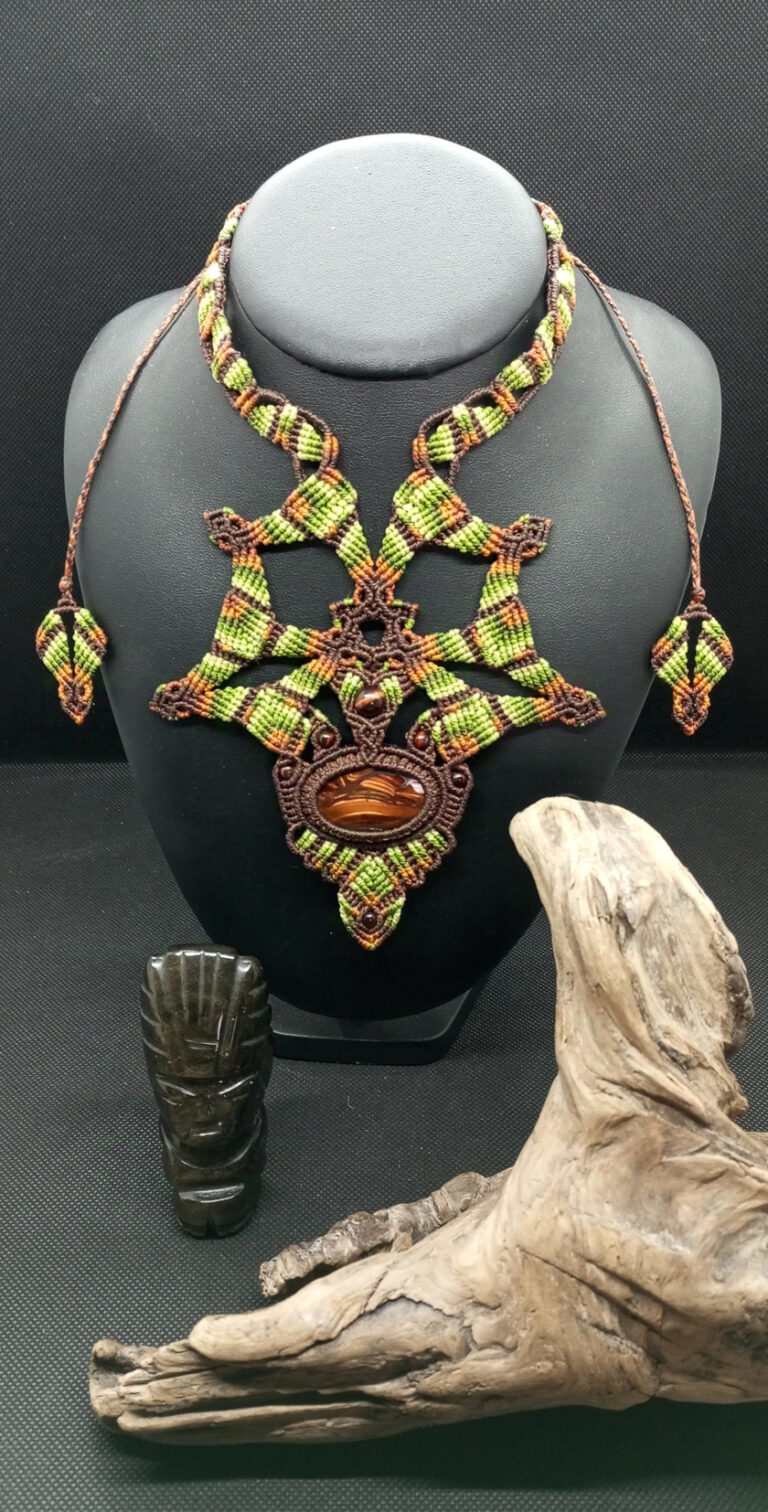 Galerie Colliers Talismans - Oeil de Taureau