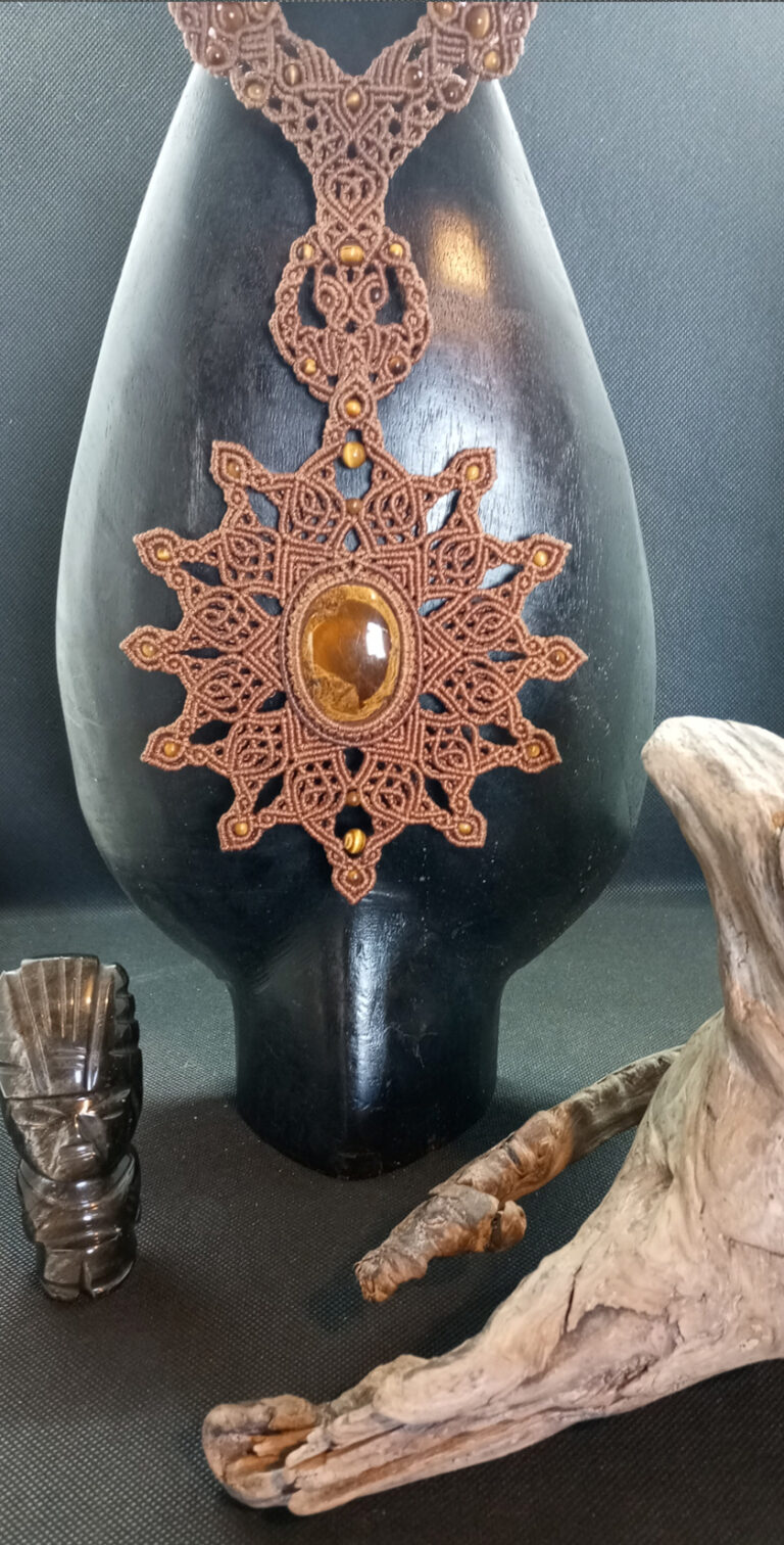 Galerie Colliers Talismans - Oeil de Tigre