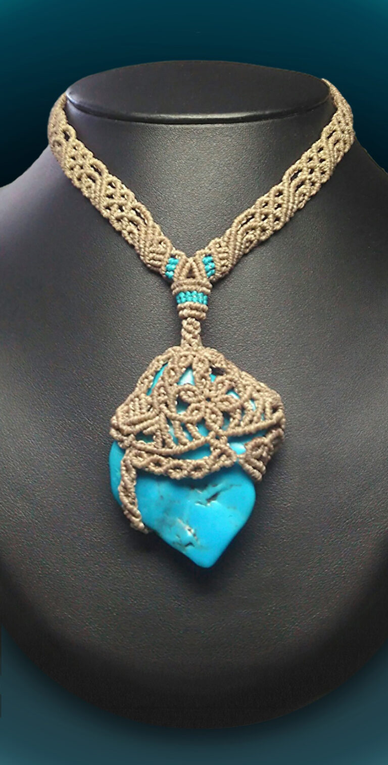 Galerie Colliers Talismans - Turquoise